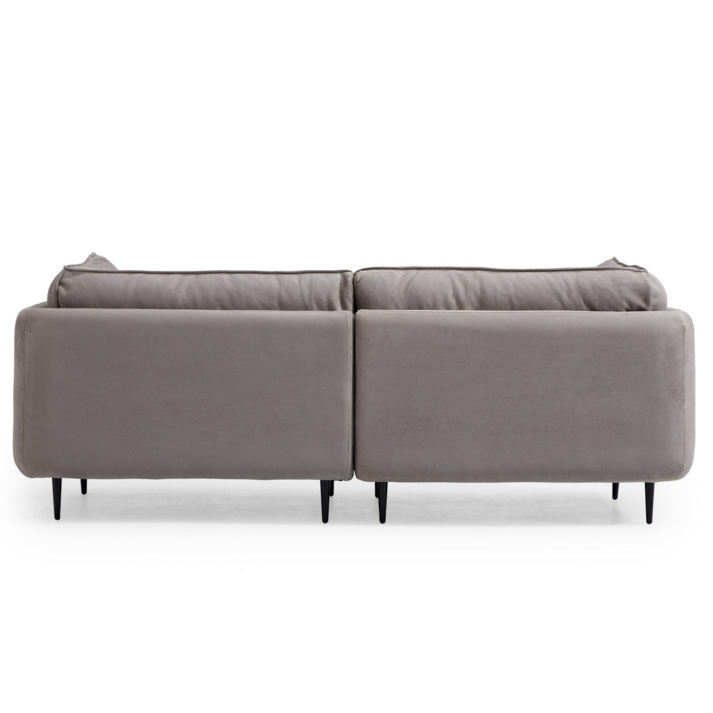 Vanilla Camel Fabric Sofa