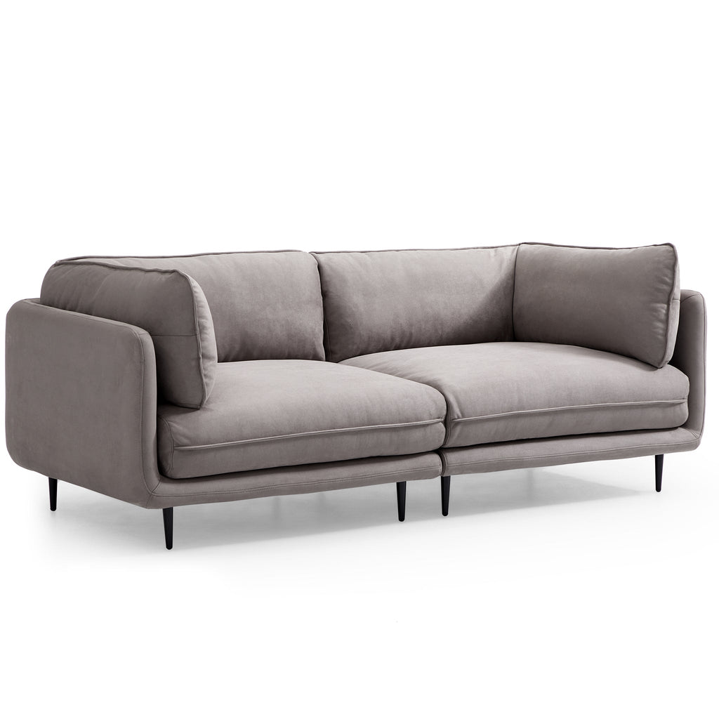 Vanilla Camel Fabric Sofa