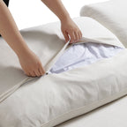 Canapé d'angle en L Tender Wabi-Sabi gris