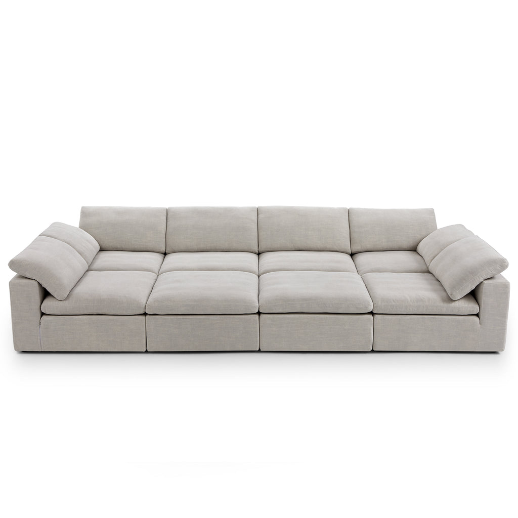 Canapé-lit gris tendre Wabi-Sabi