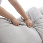 Canapé-lit gris tendre Wabi-Sabi