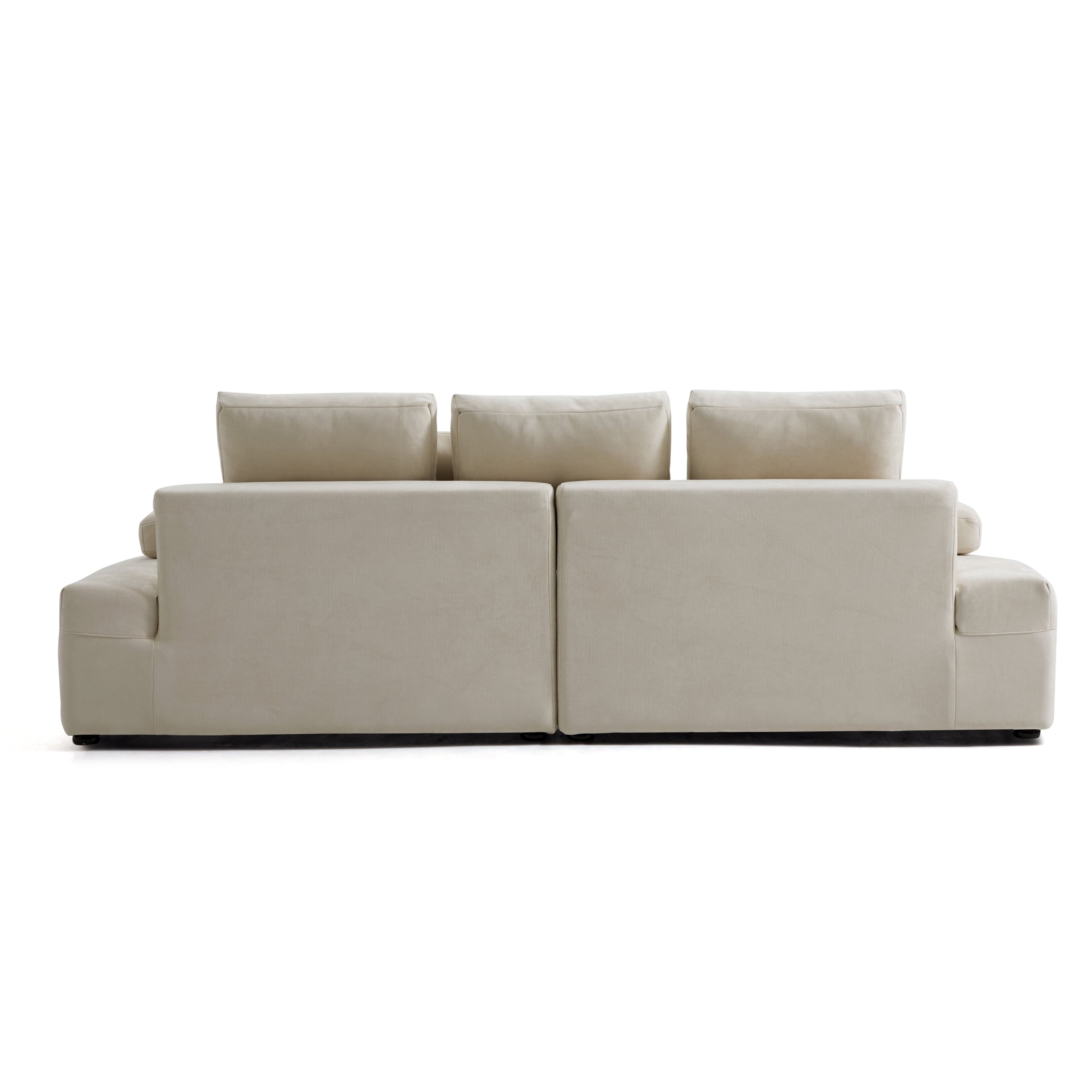 Composition Wabi-Sabi Gray Sofa