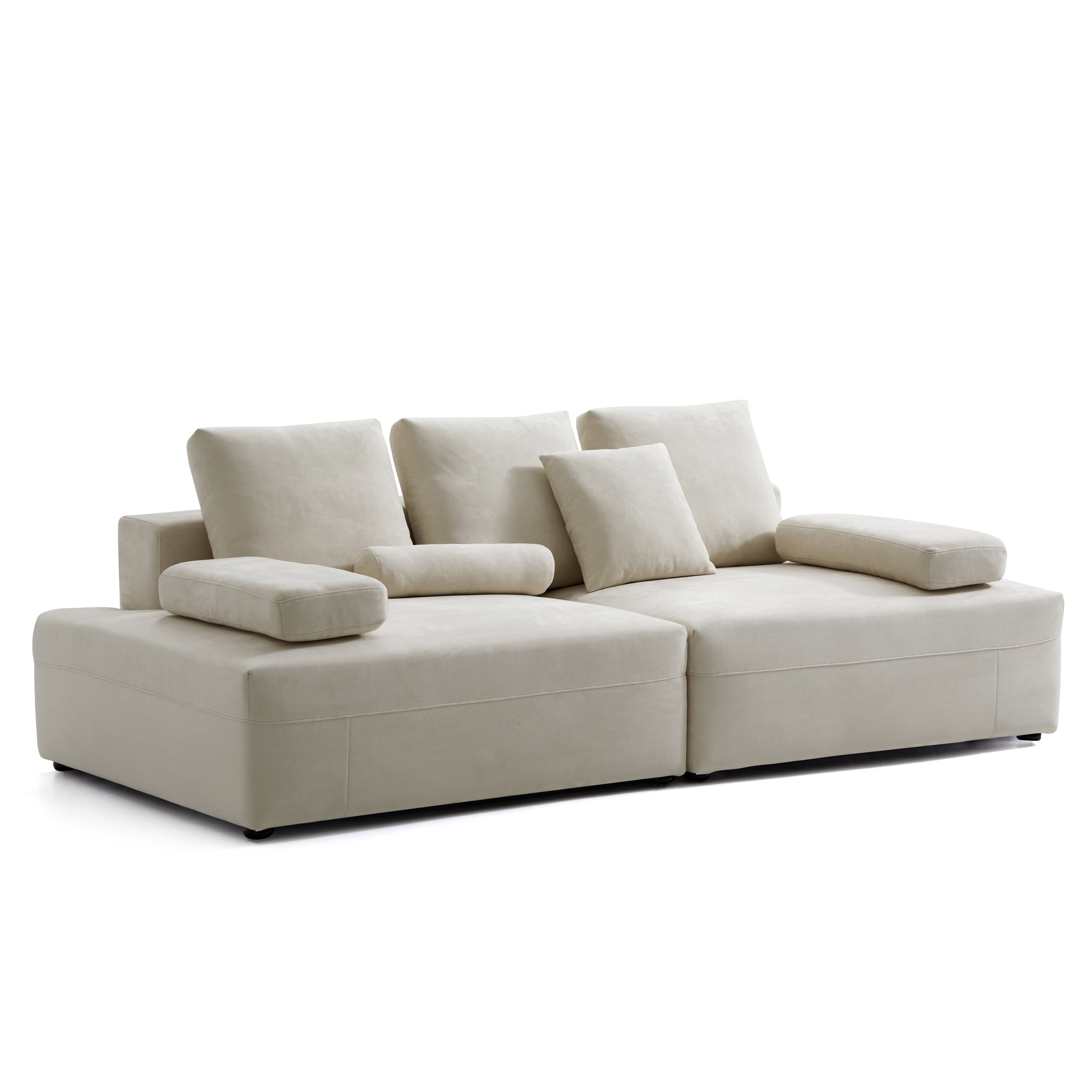 Composition Wabi-Sabi Gray Sofa