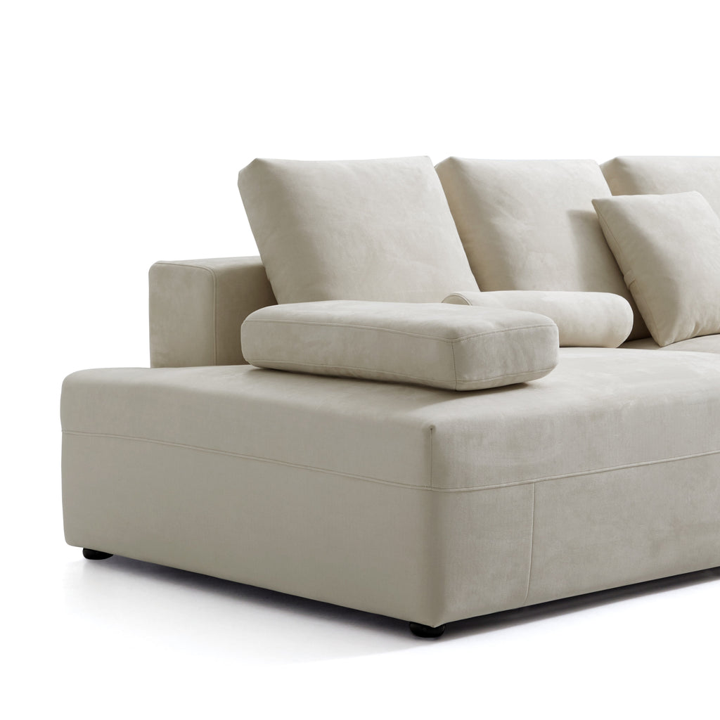 Composition Wabi-Sabi Gray Sofa
