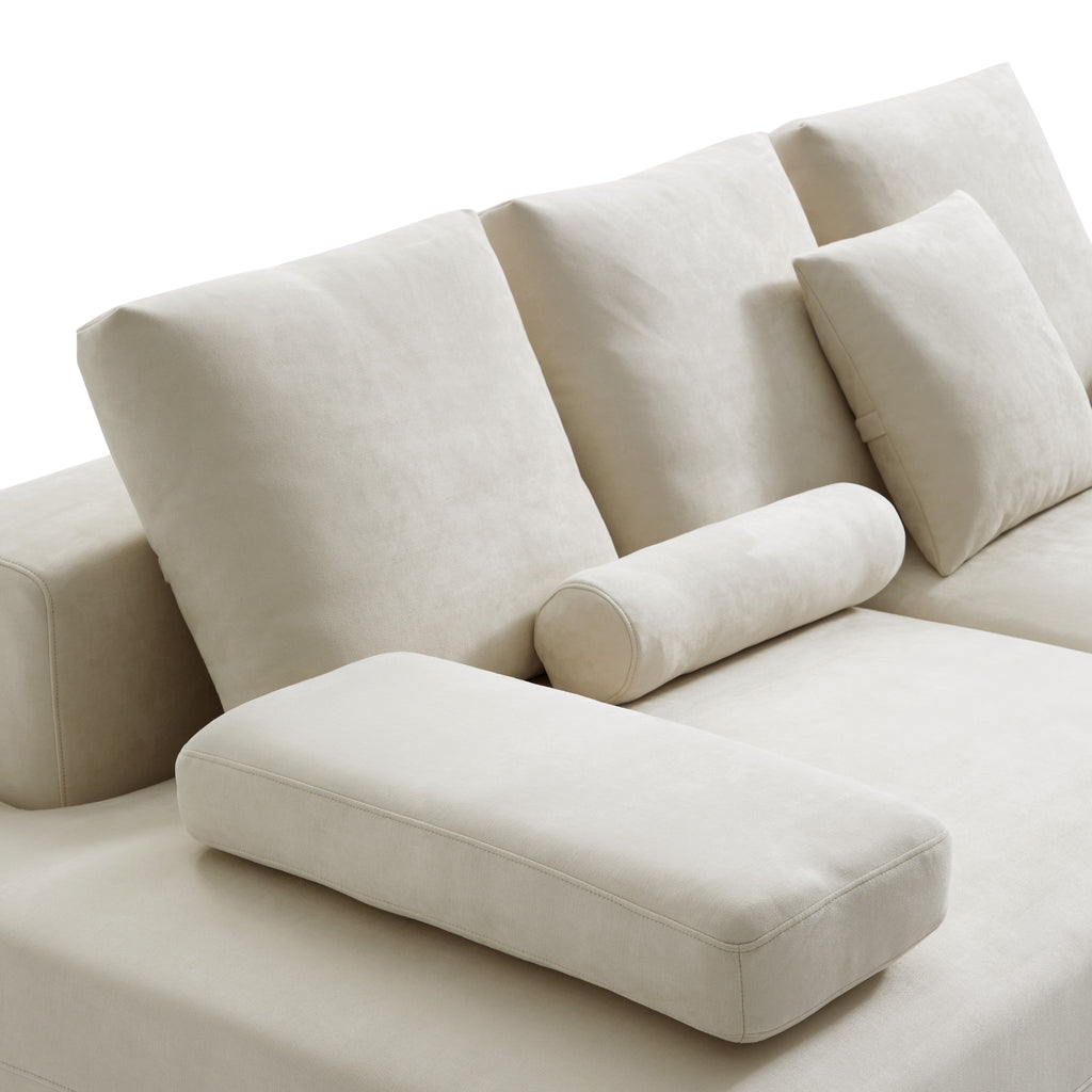 Composition Wabi-Sabi Gray Sofa