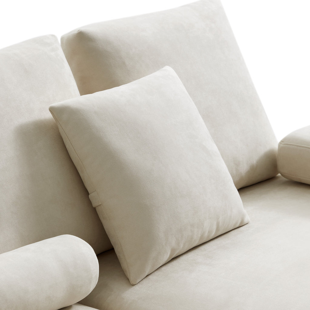 Composition Wabi-Sabi Gray Sofa