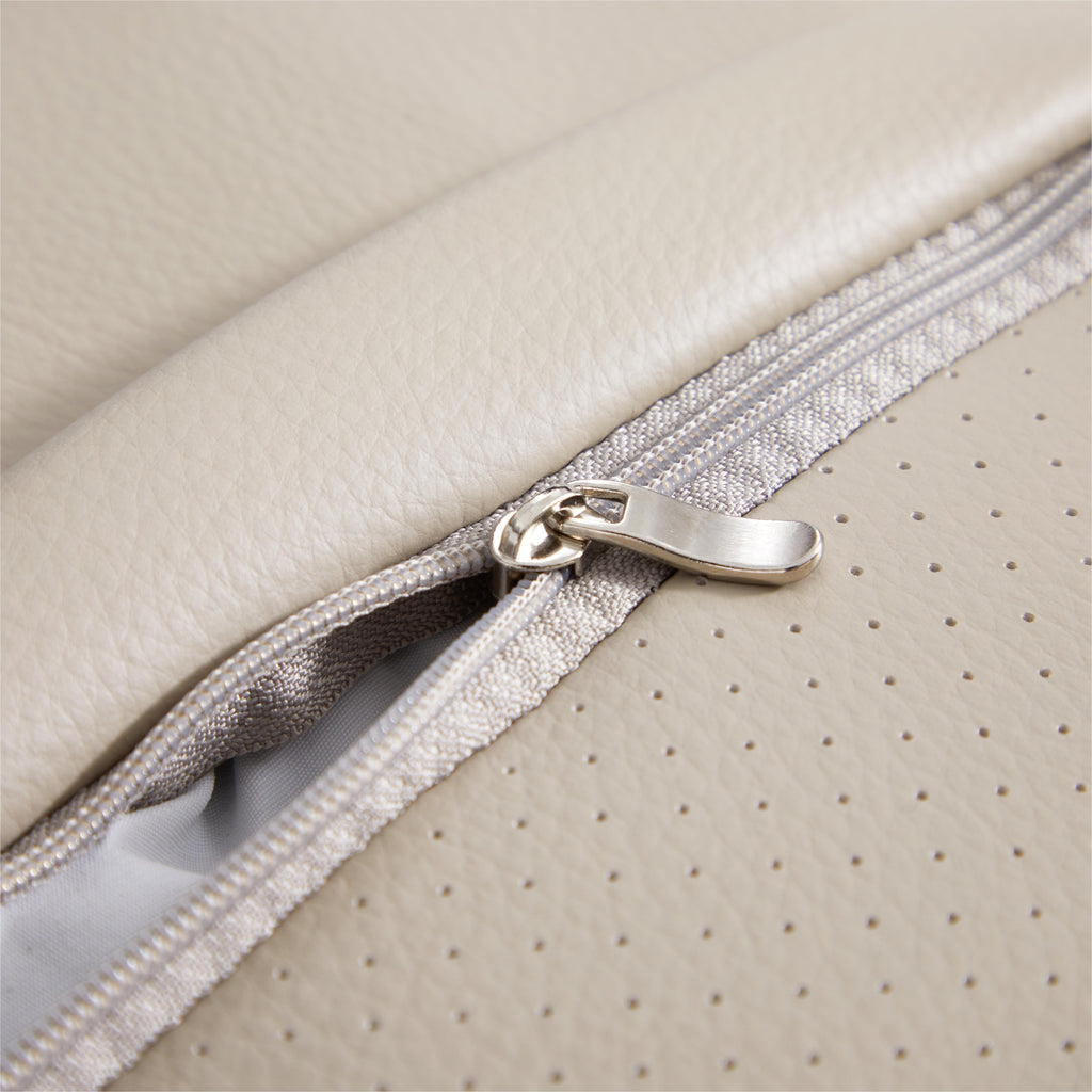 Domus Modular Khaki Leather Armchair