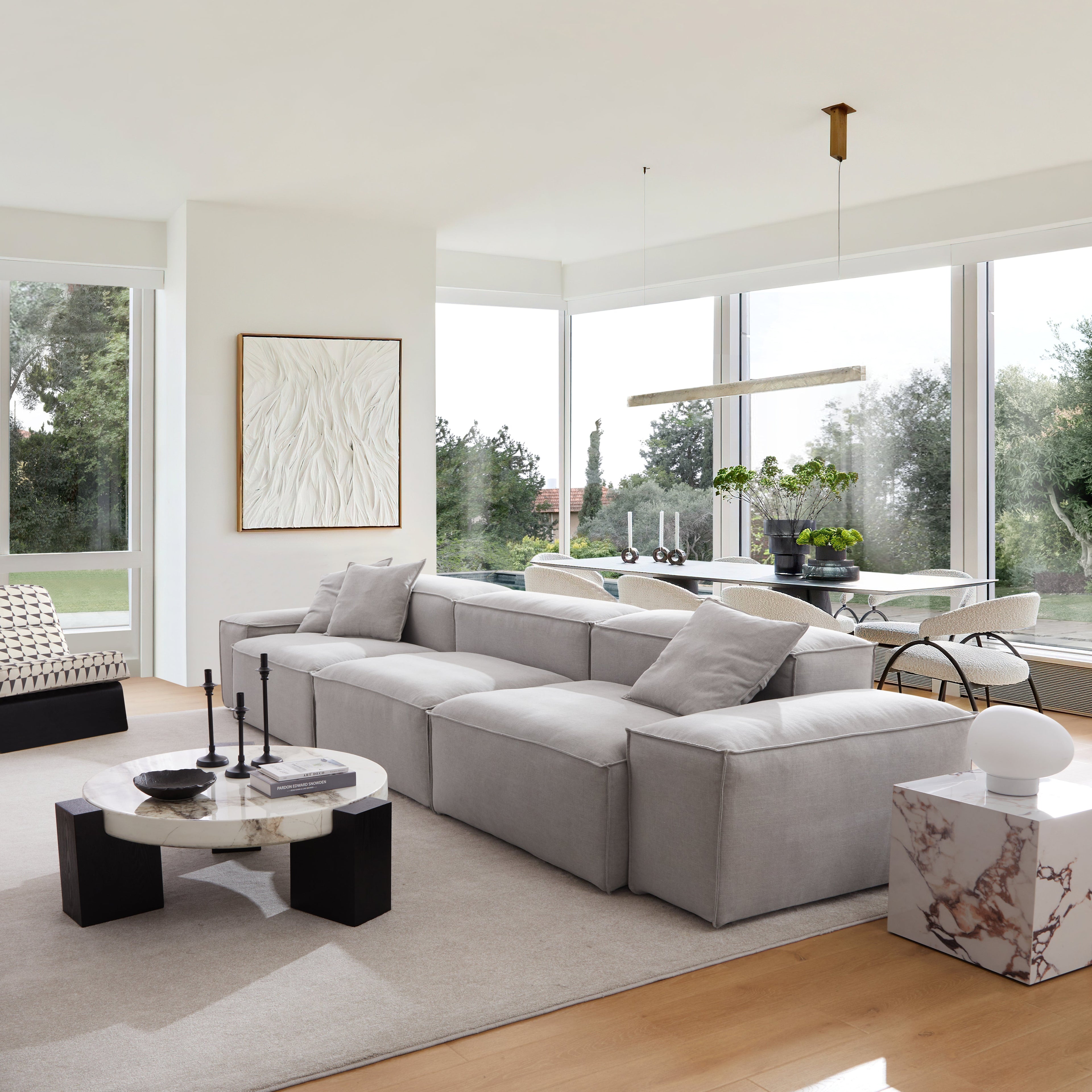 Canapé modulaire Freedom New Gray