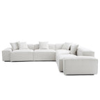 Canapé d'angle modulaire Freedom kaki