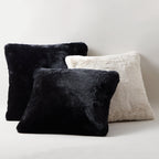 Coussin en fausse fourrure de luxe Belton