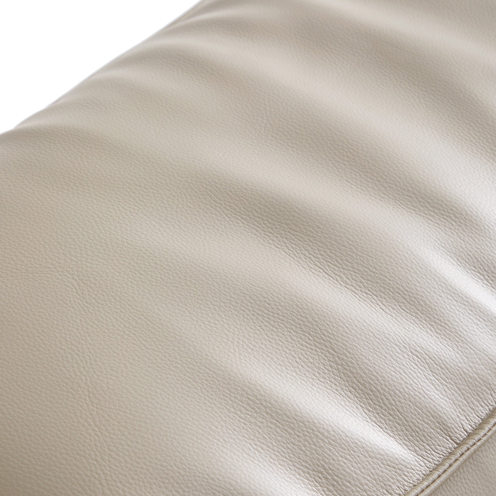 Cube Modular Beige Genuine Leather Armchair