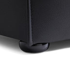 Cube Modular Dark Gray Genuine Leather Sectional