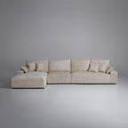 Le canapé d'angle jaune Empress