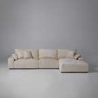 Le canapé d'angle jaune Empress