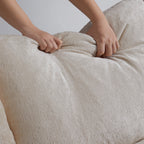 Le canapé et le pouf gris Empress