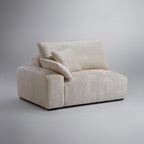 Le canapé d'angle beige Empress