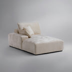 Le canapé d'angle en U jaune Empress