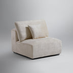 Le canapé et le pouf gris Empress