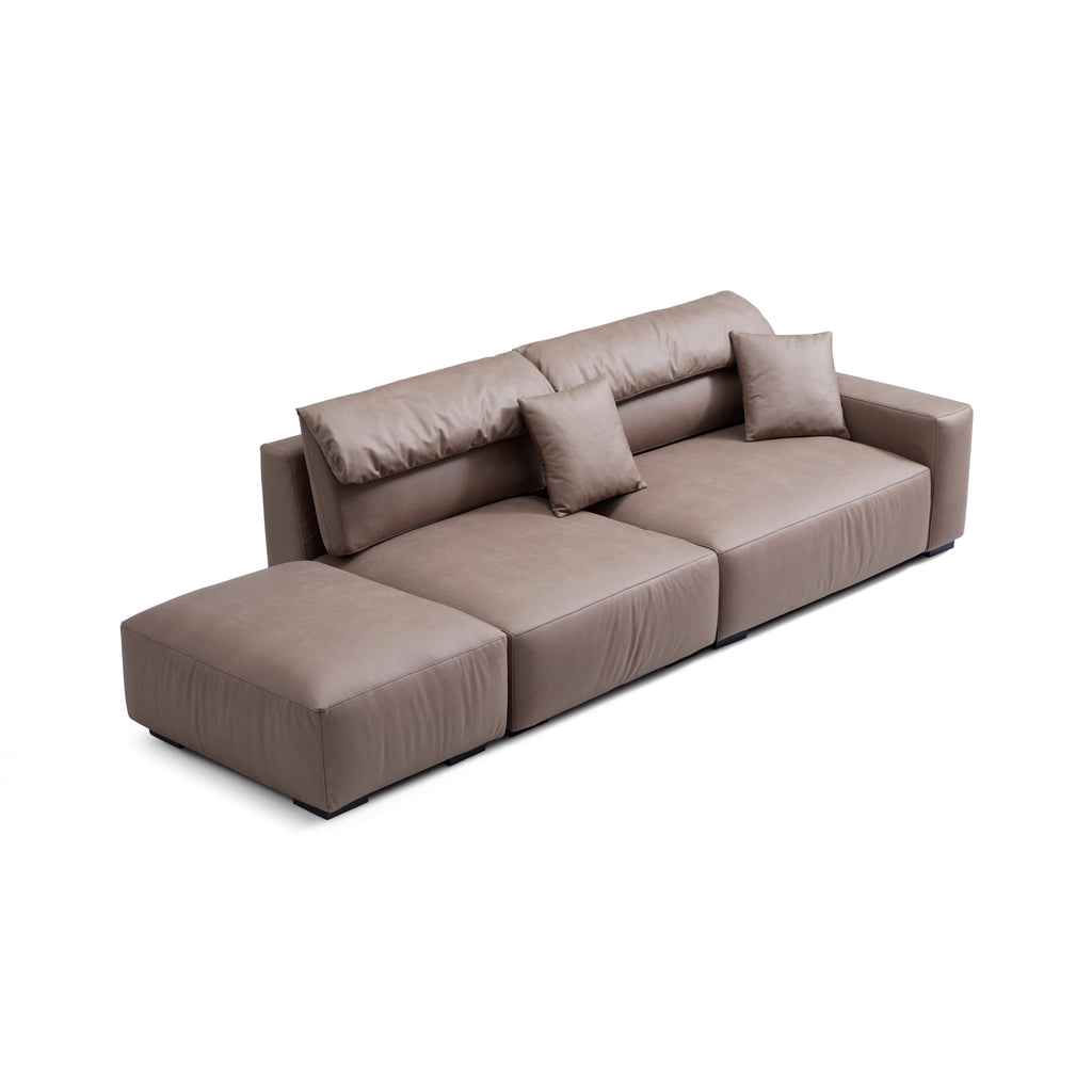 Chestnut Open End Sectional