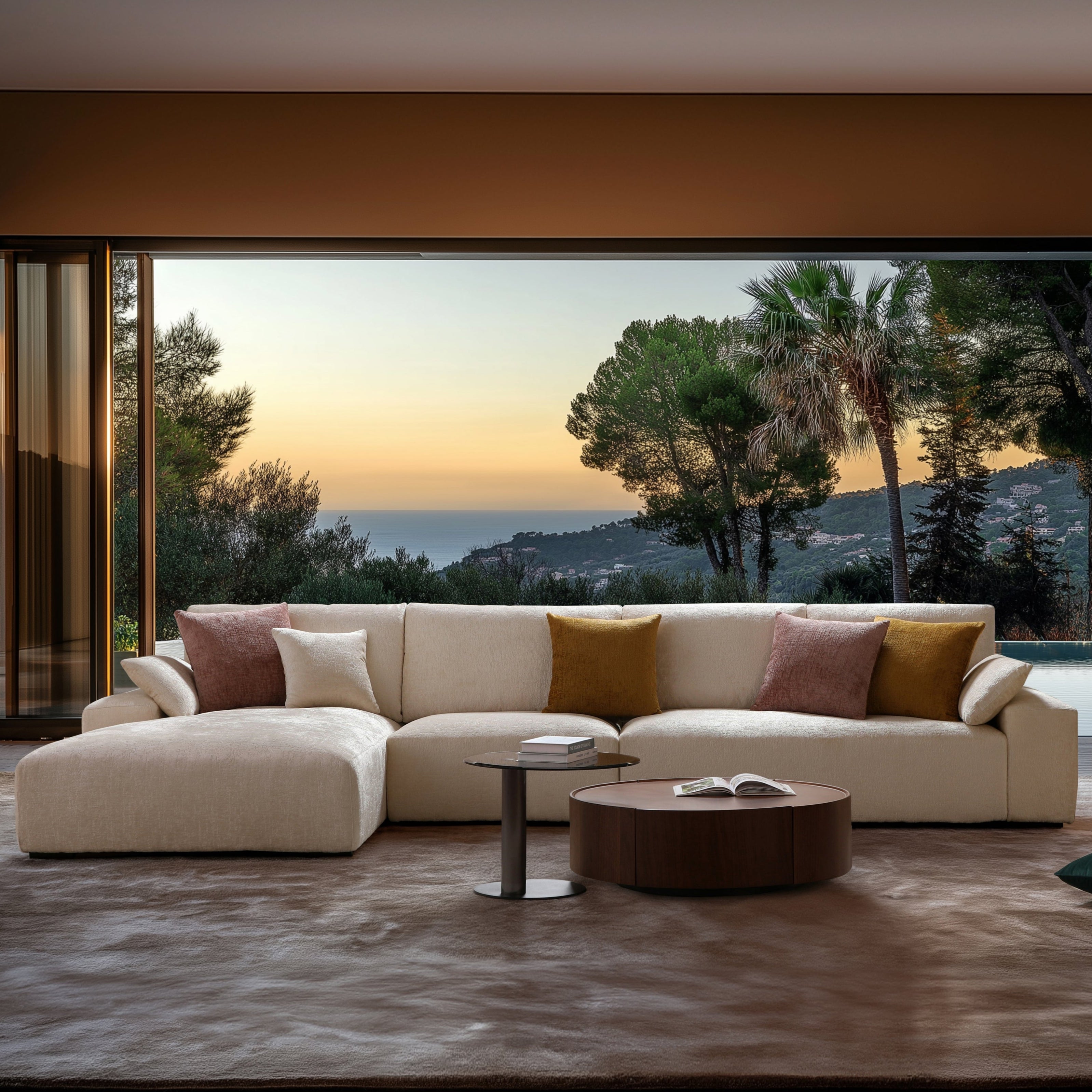 Le canapé d'angle Empress Gray