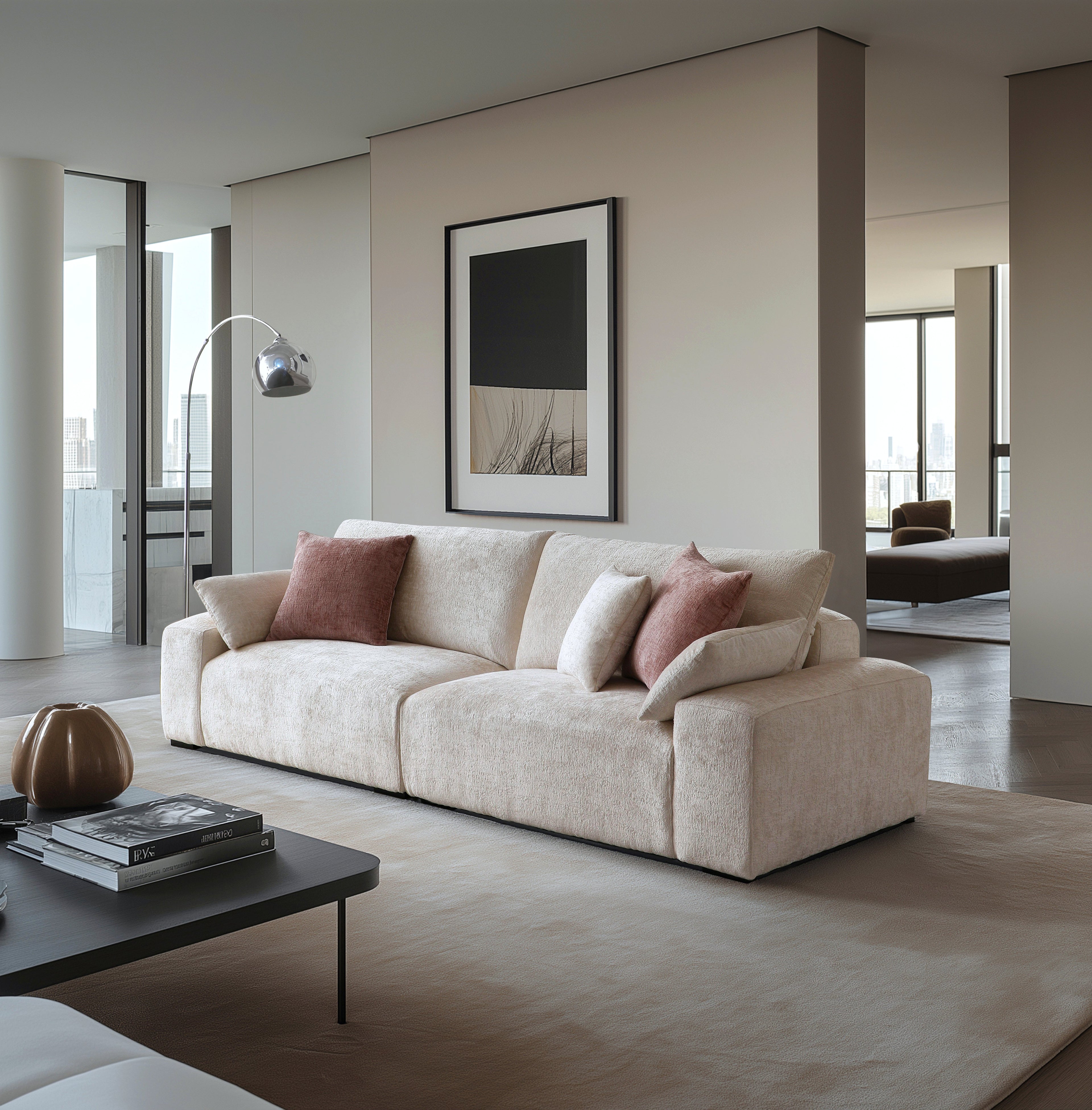 Le canapé jaune de l'Impératrice