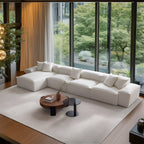 Canapé sectionnel modulaire blanc Freedom