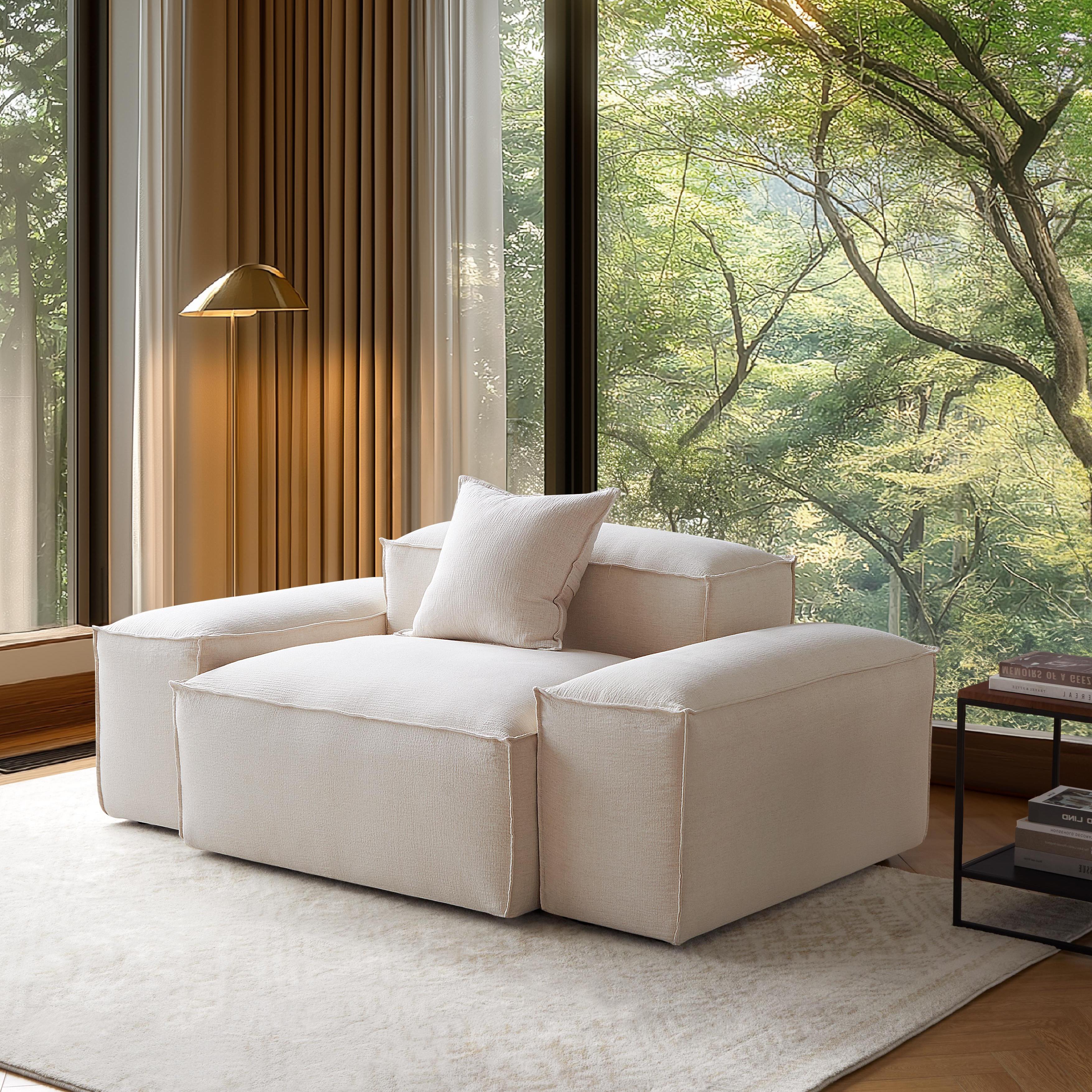 Freedom Modular Khaki Accent Armchair
