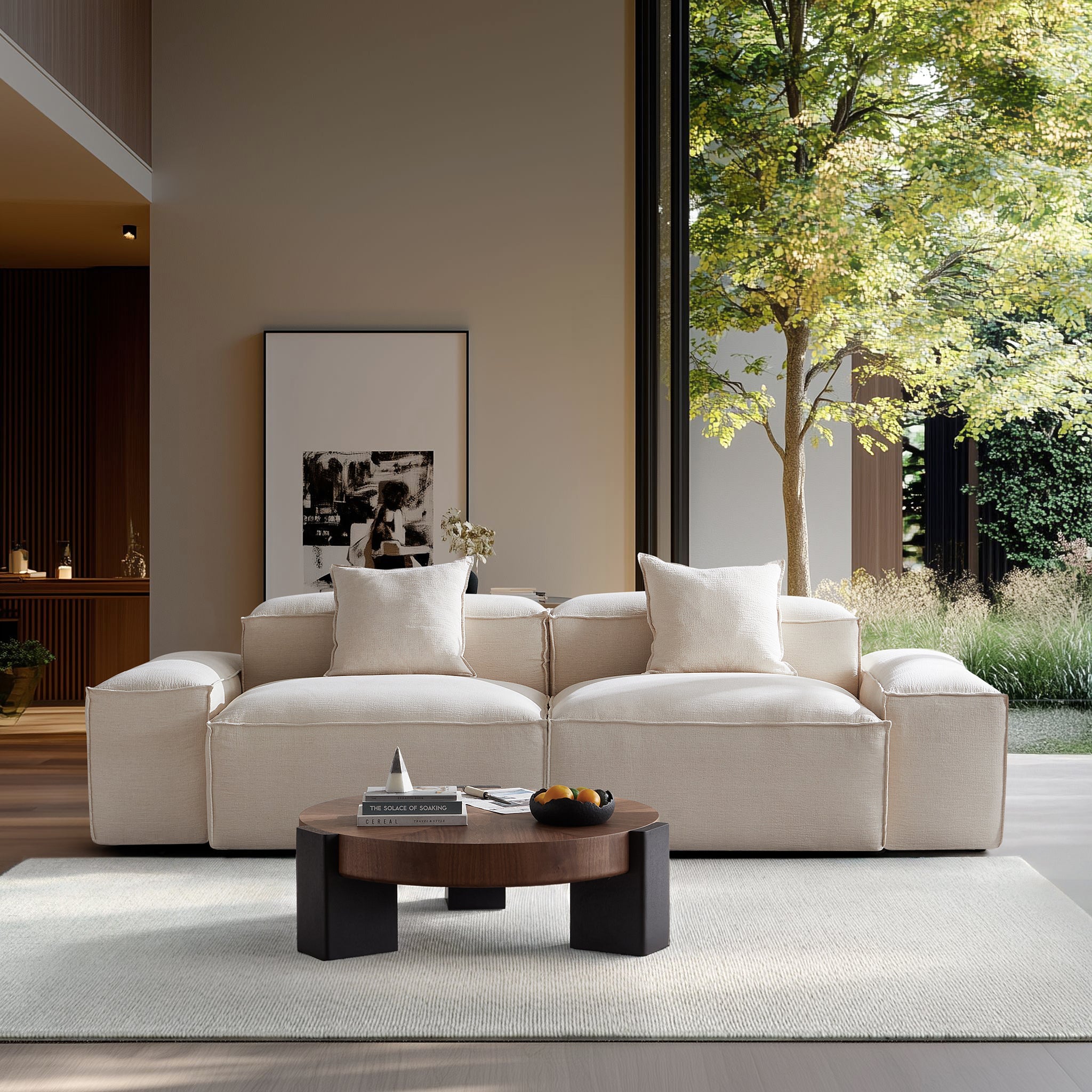 Freedom Modular Khaki Sofa