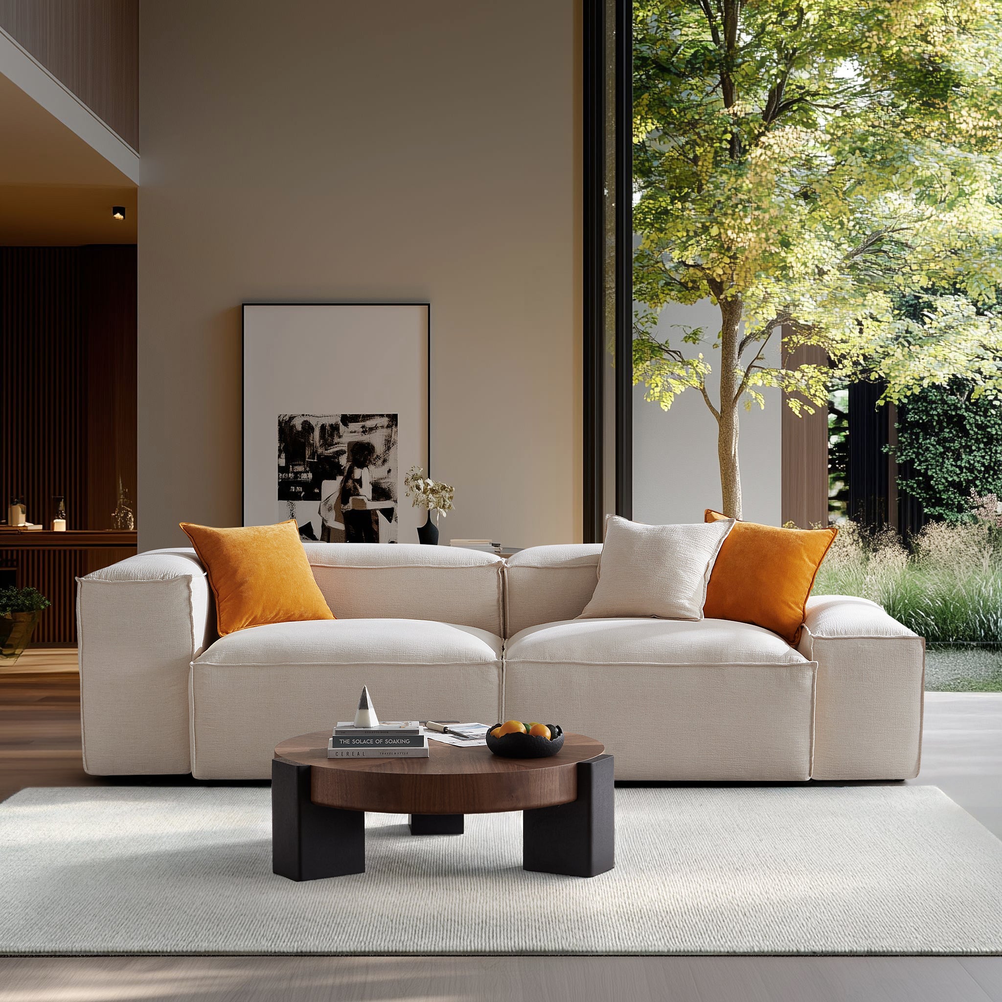 Freedom Modular Khaki Sofa