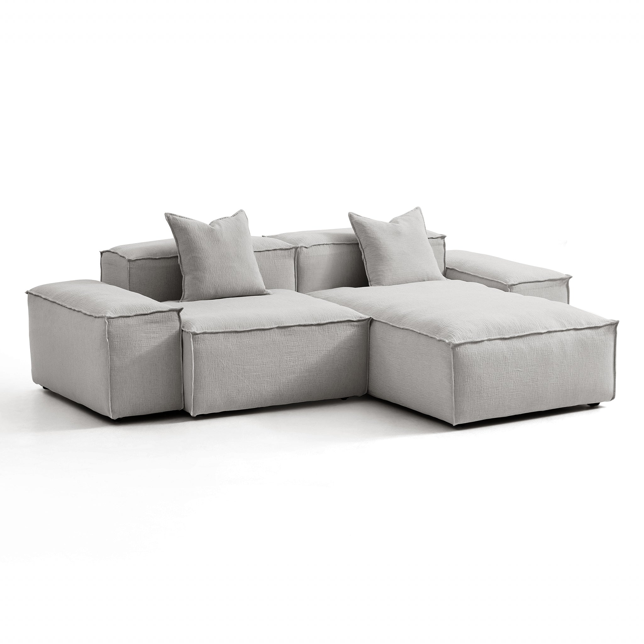 Freedom Modular Khaki Sectional Sofa