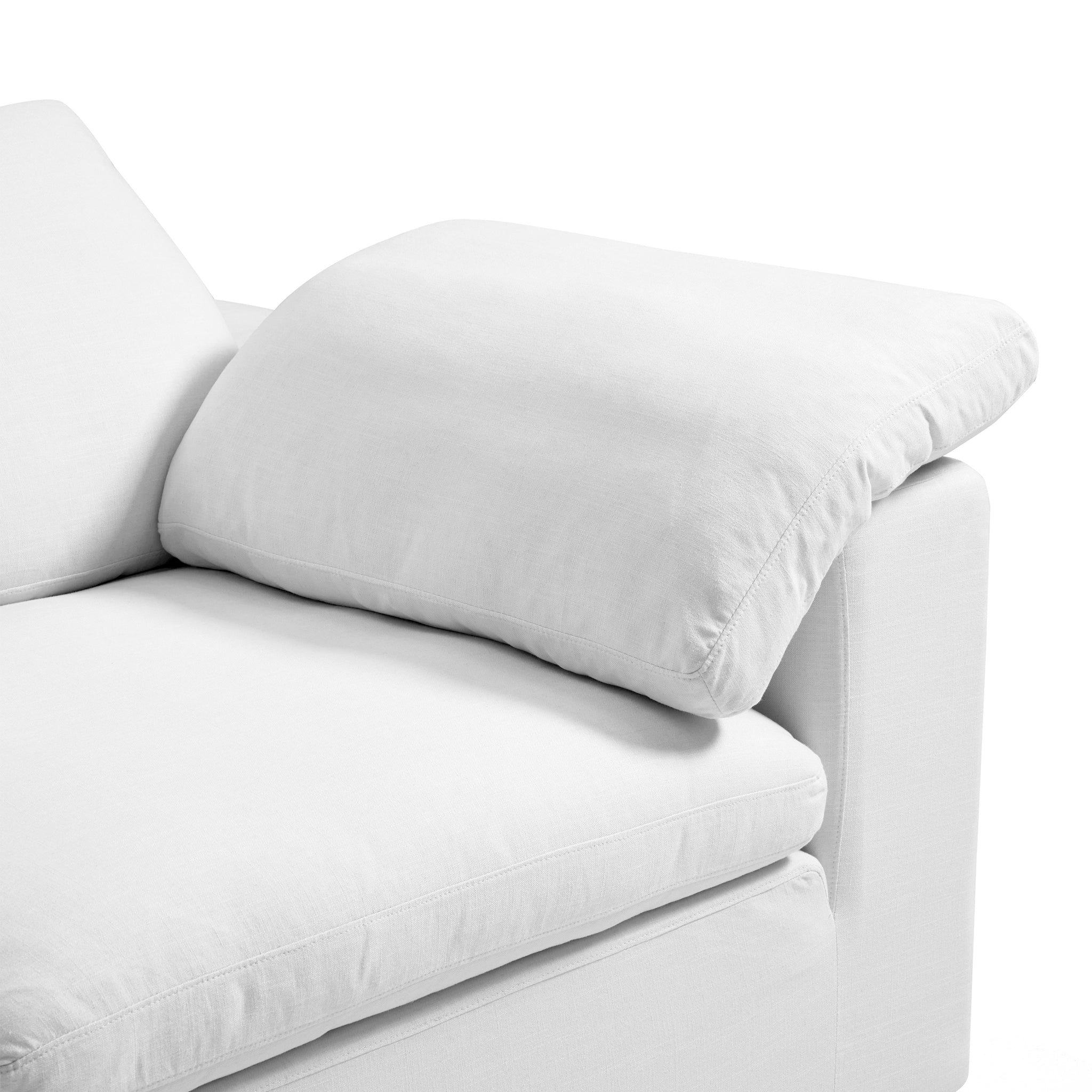 Canapé d'angle en L Tender Wabi-Sabi gris