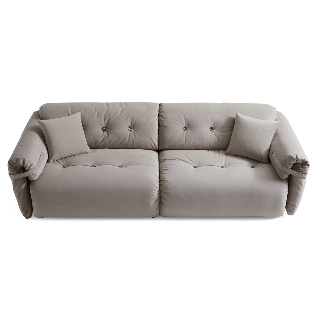 Butter Tufted Sofa