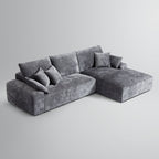 Le canapé d'angle beige Empress