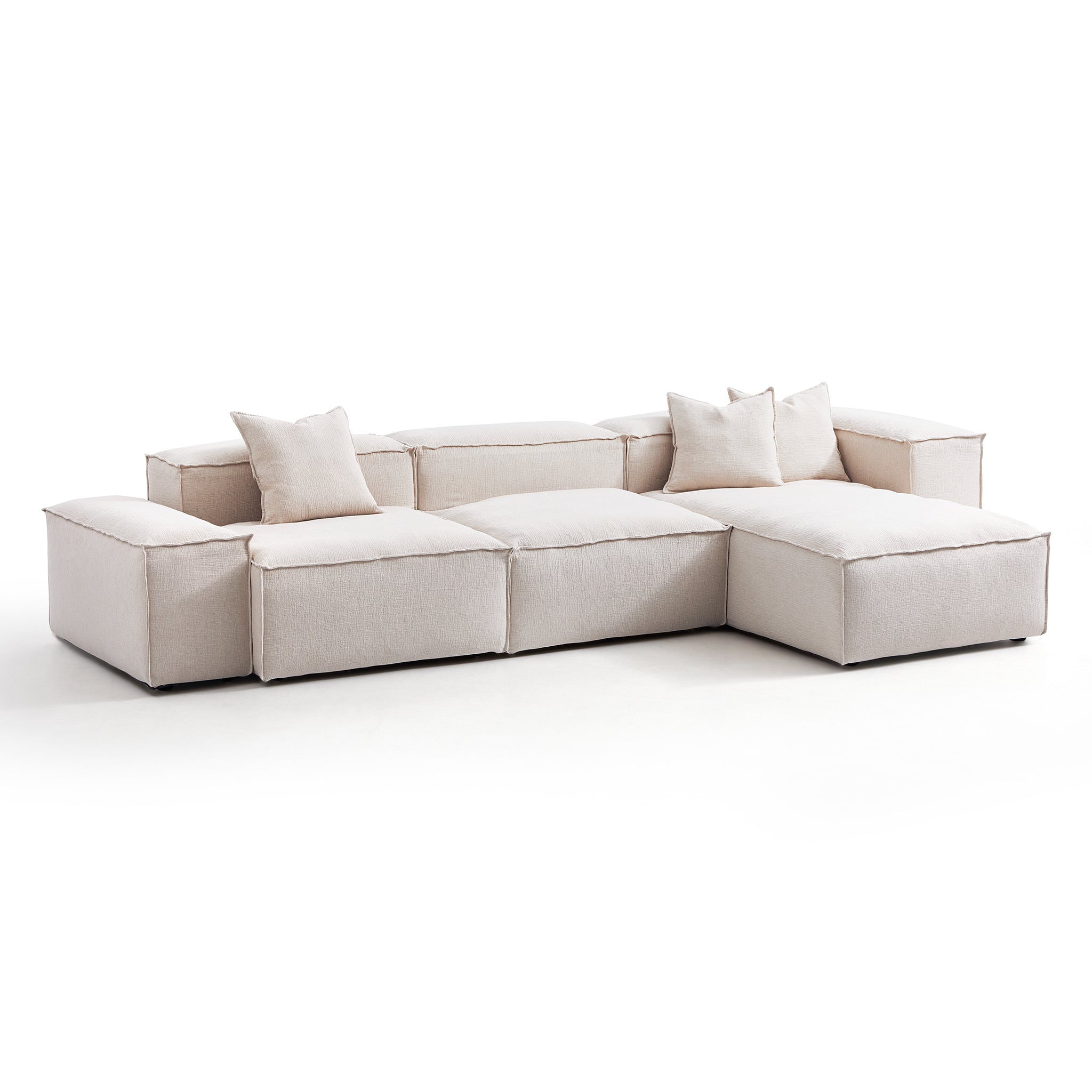 Freedom Modular Khaki Sectional Sofa