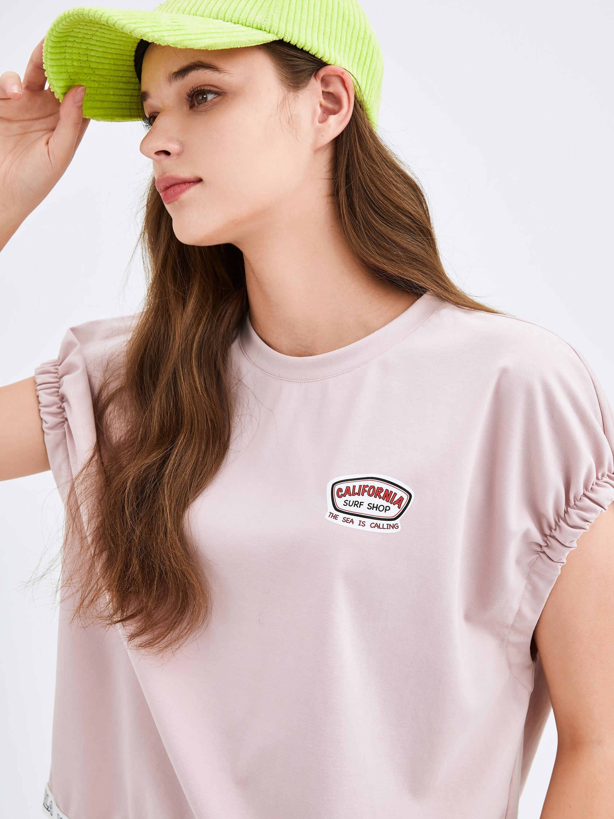 T-shirt imprimé Vénus rose