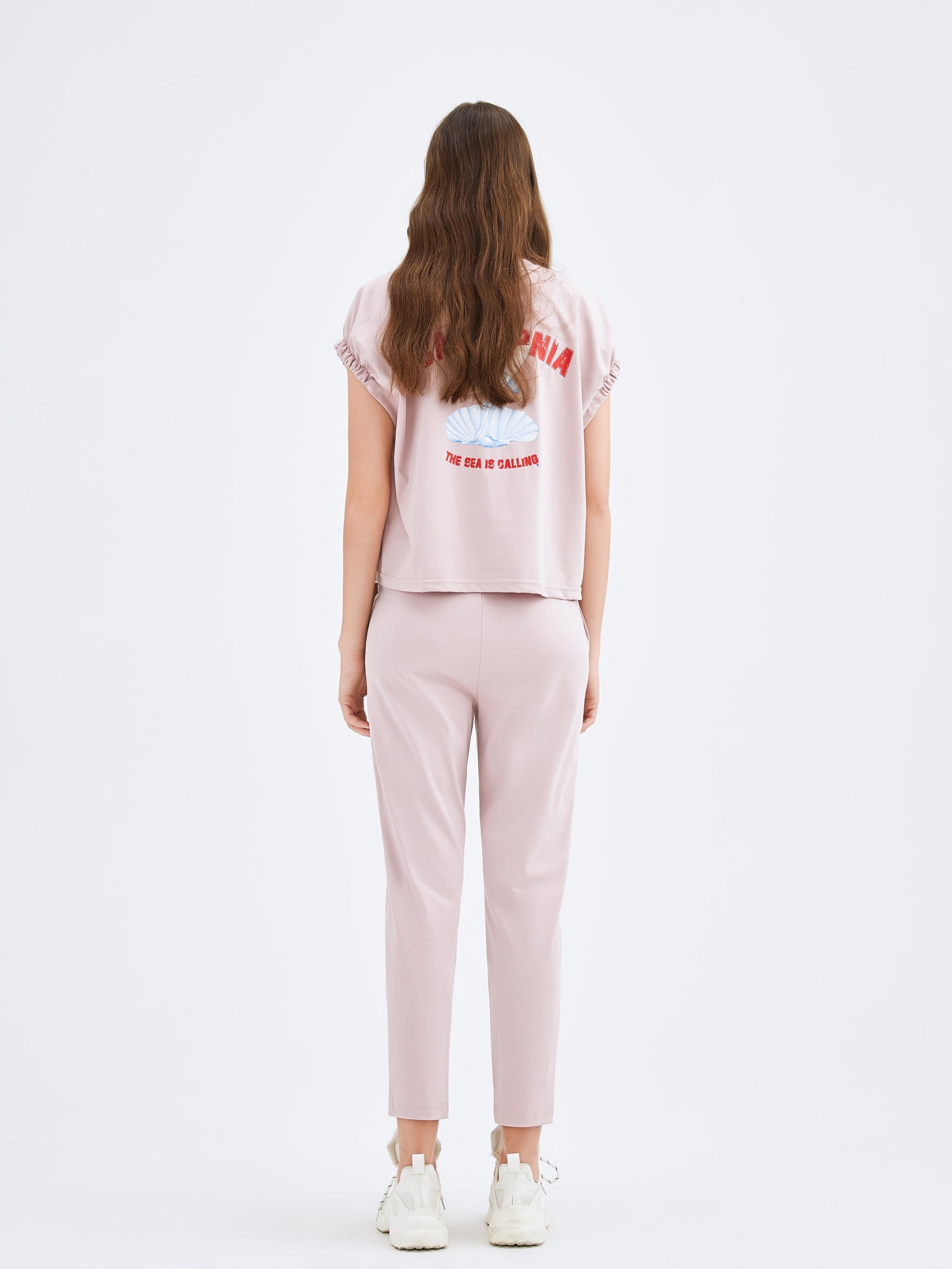 T-shirt imprimé Vénus rose