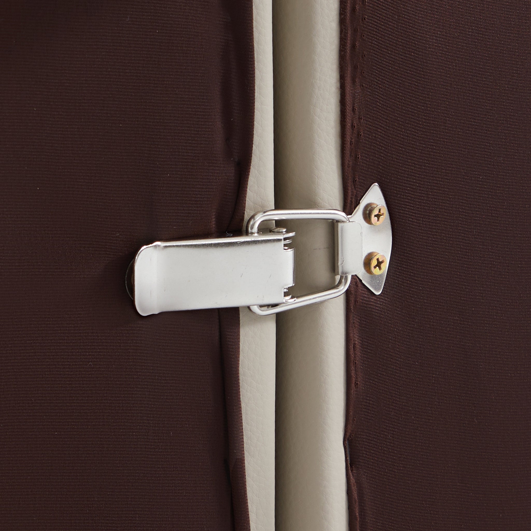 Ensemble canapé et pouf en cuir gris foncé Noble