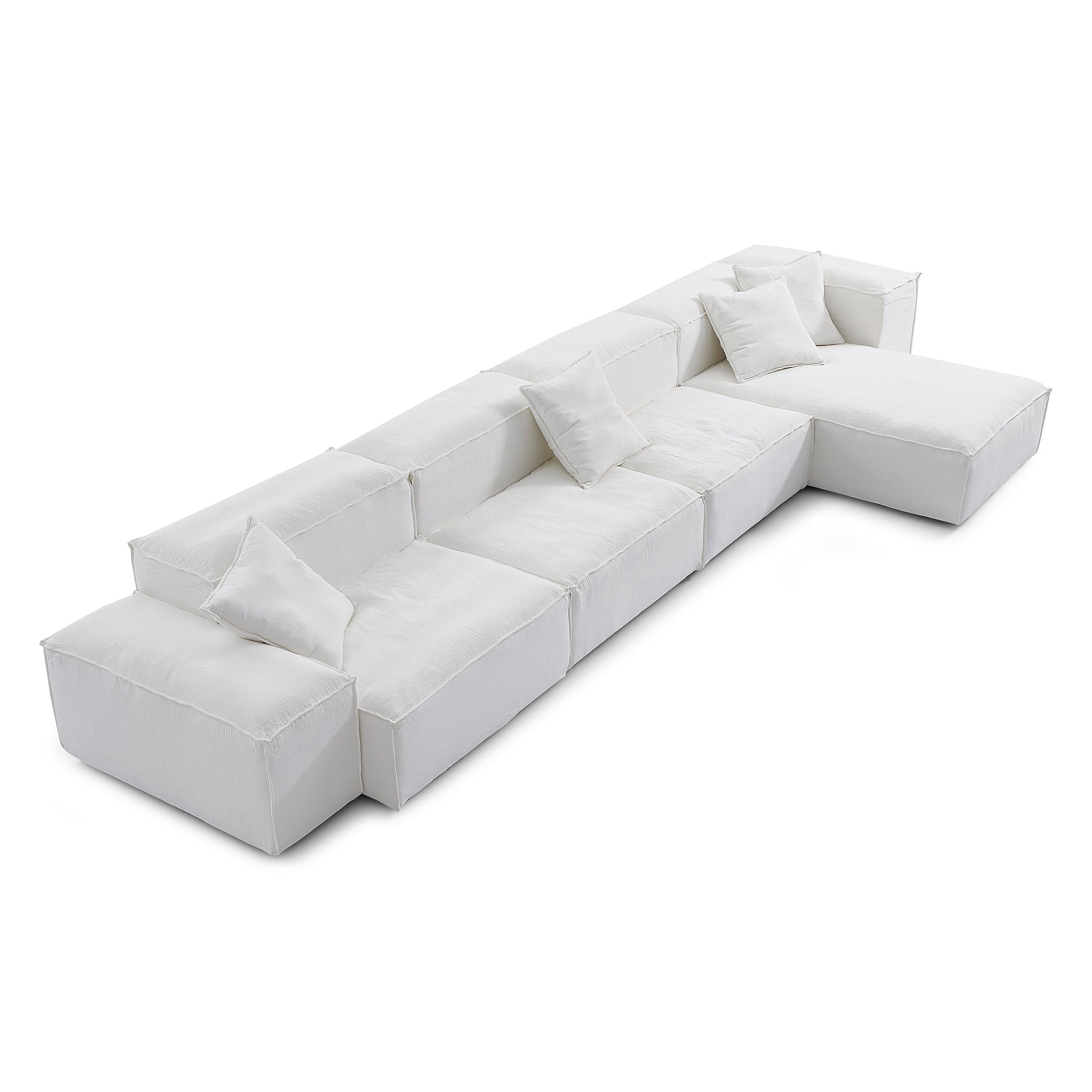 Freedom Modular Gray Sectional Sofa
