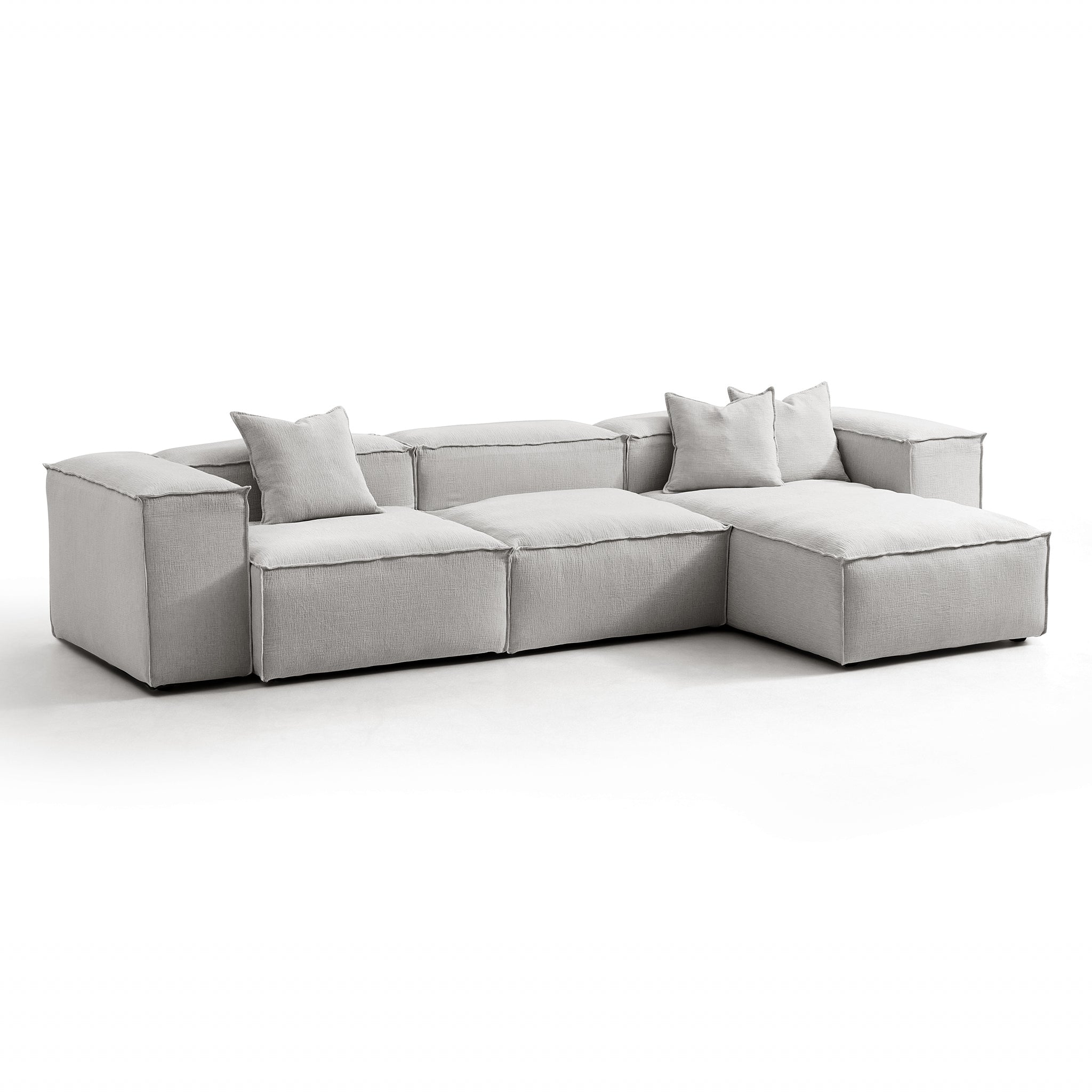 Freedom Modular Khaki Sectional Sofa