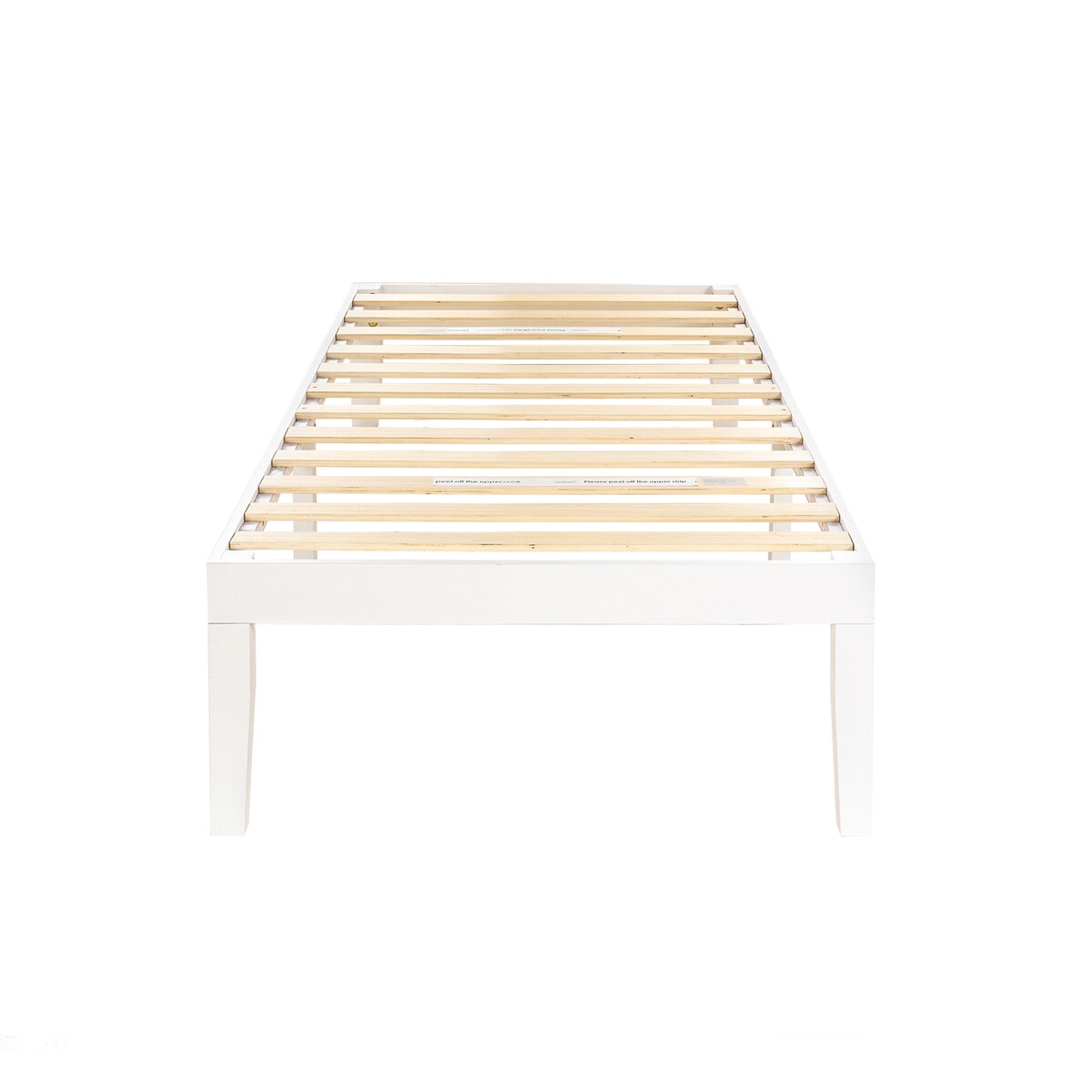 16 Inch Classic Solid Wood Platform Bed Frame in Multiple Finishes