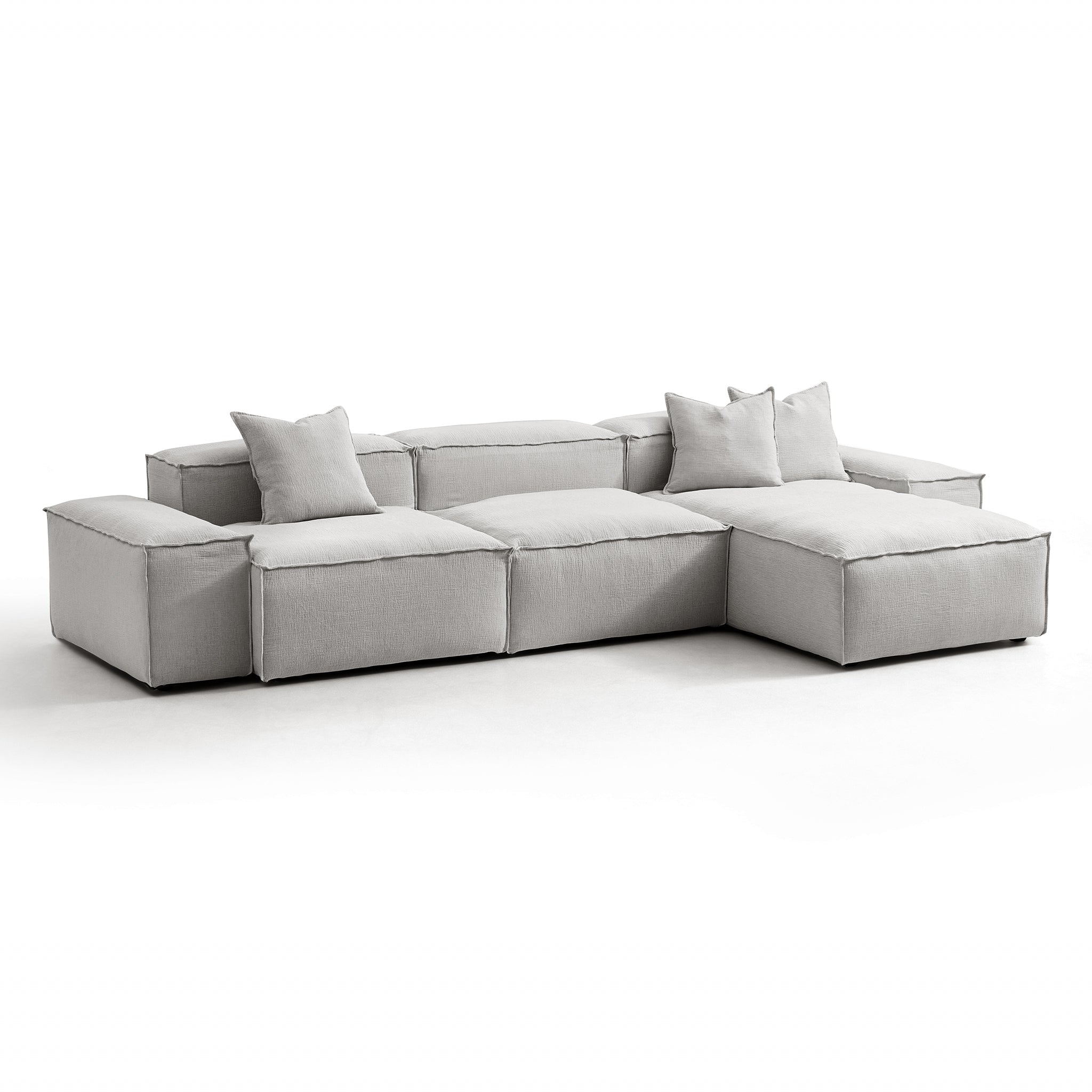 Freedom Modular Khaki Sectional Sofa