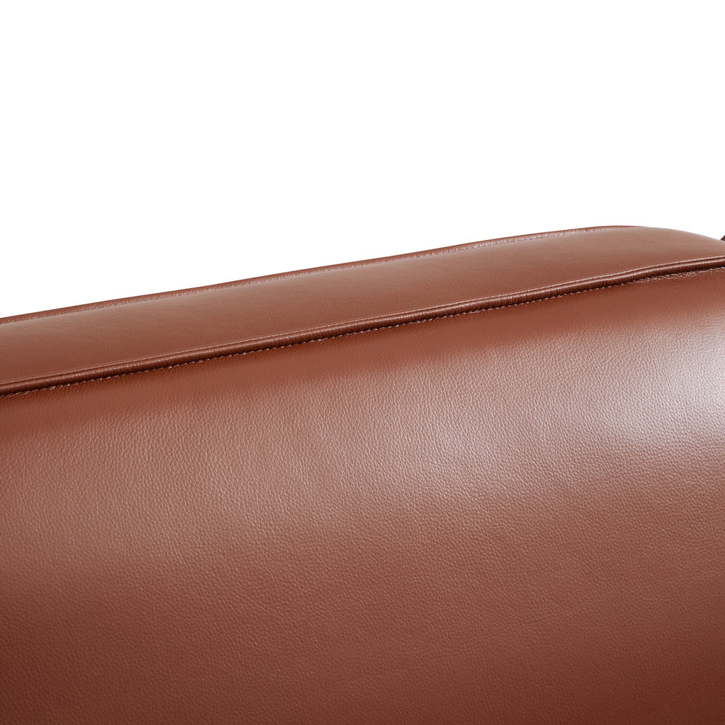Domus Modular Brown Leather Sectional