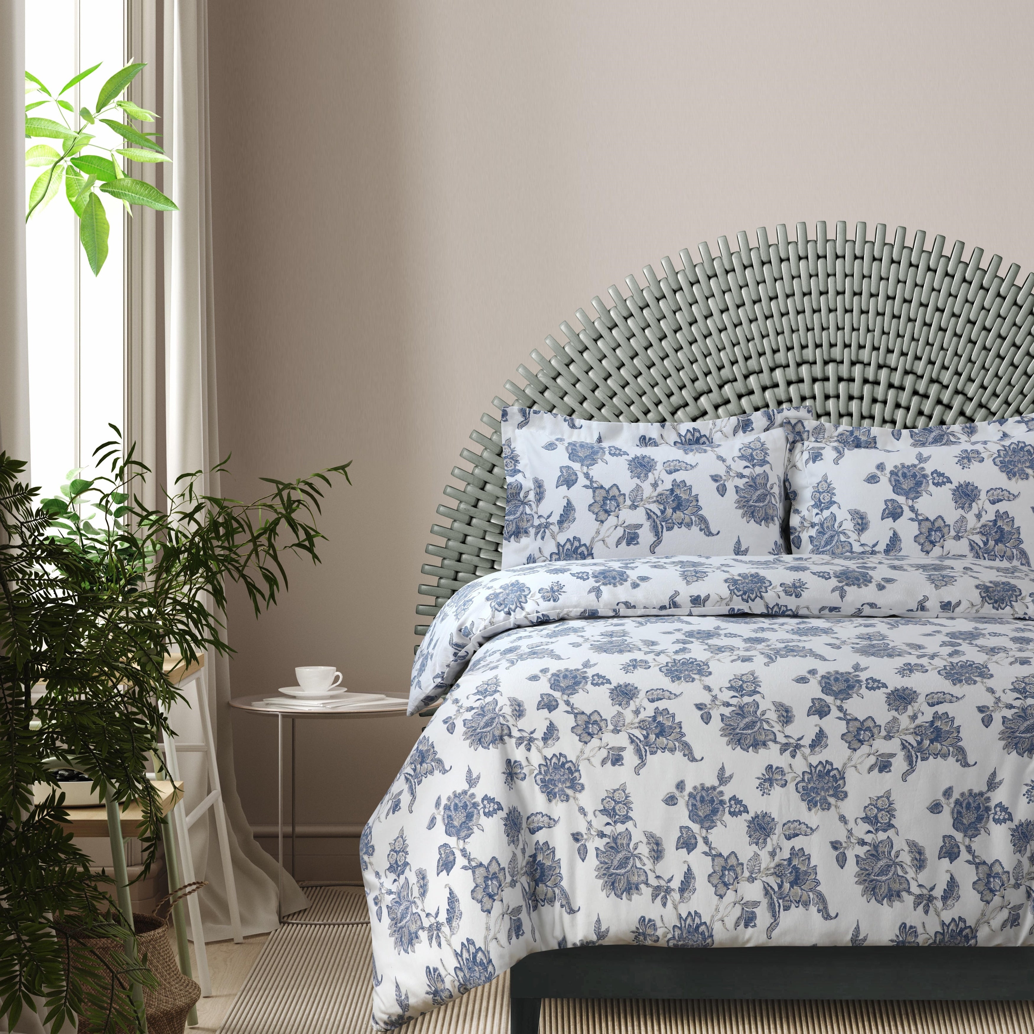 Parure de lit surdimensionnée en flanelle de coton confortable 170 g/m²
