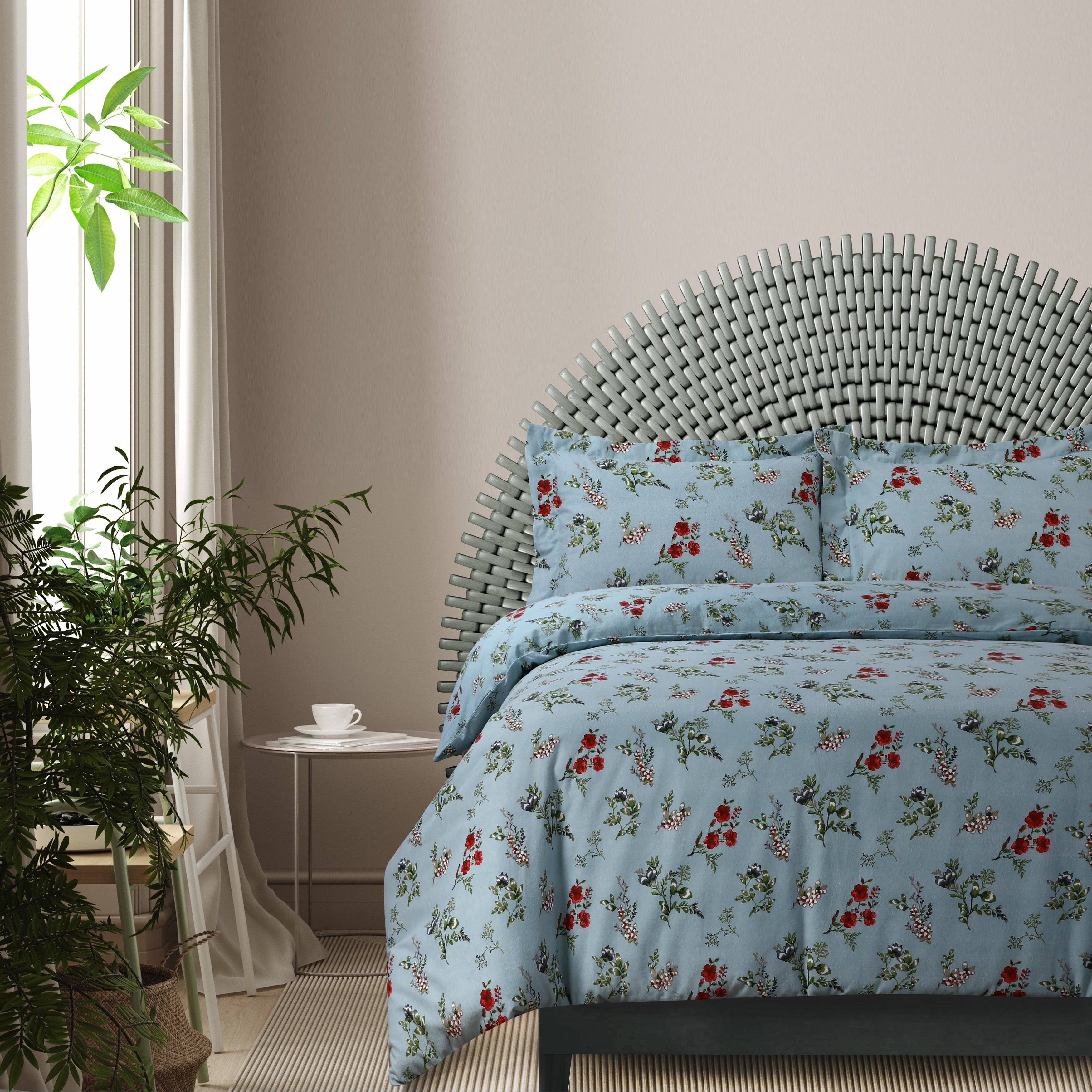 Parure de lit surdimensionnée en flanelle de coton confortable 170 g/m²