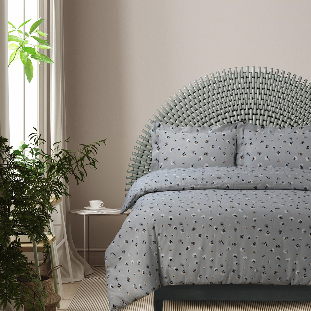 Parure de lit surdimensionnée en flanelle de coton confortable 170 g/m²