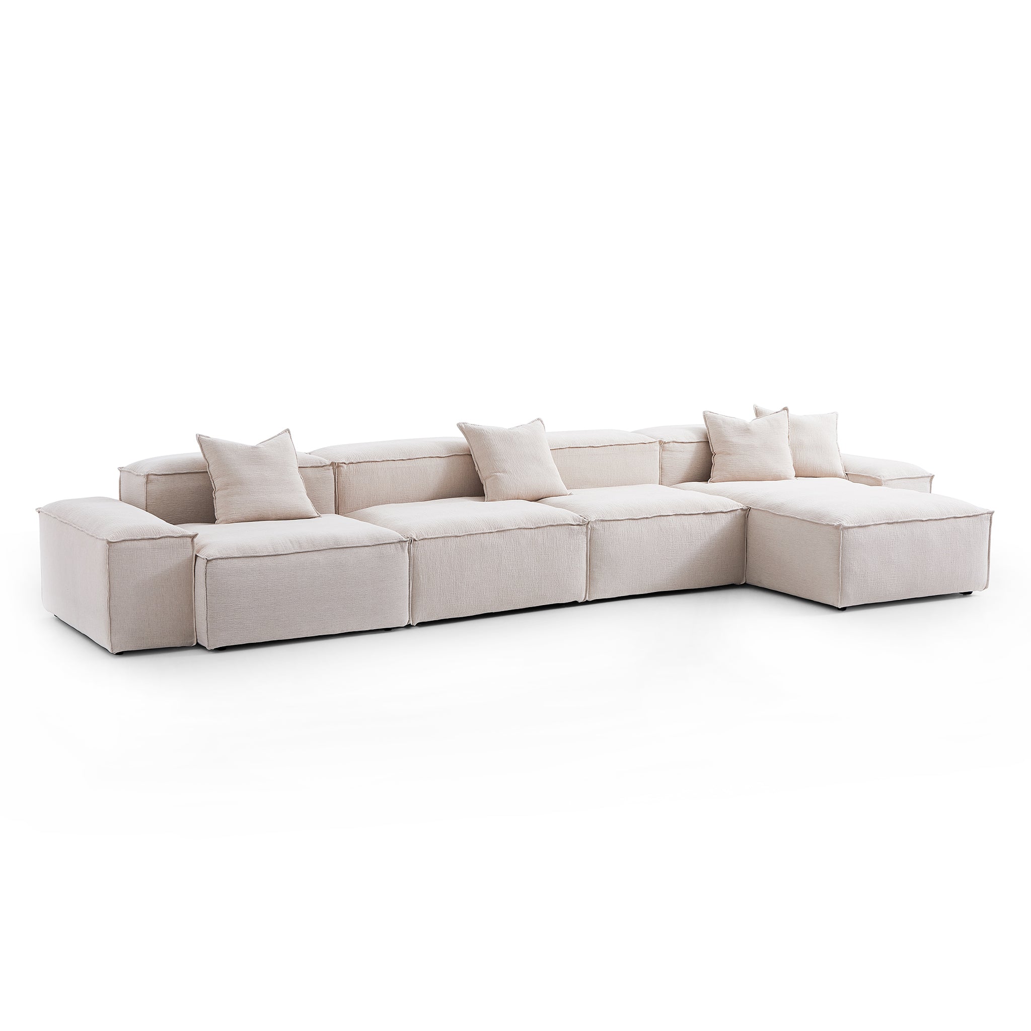 Freedom Modular Khaki Sectional Sofa