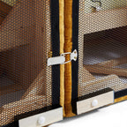 Le canapé sectionnel en U gris Empress