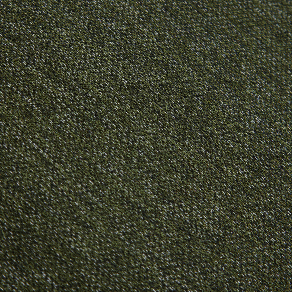 Canapé sectionnel en tissu vert Jungle en forme de L avec méridienne