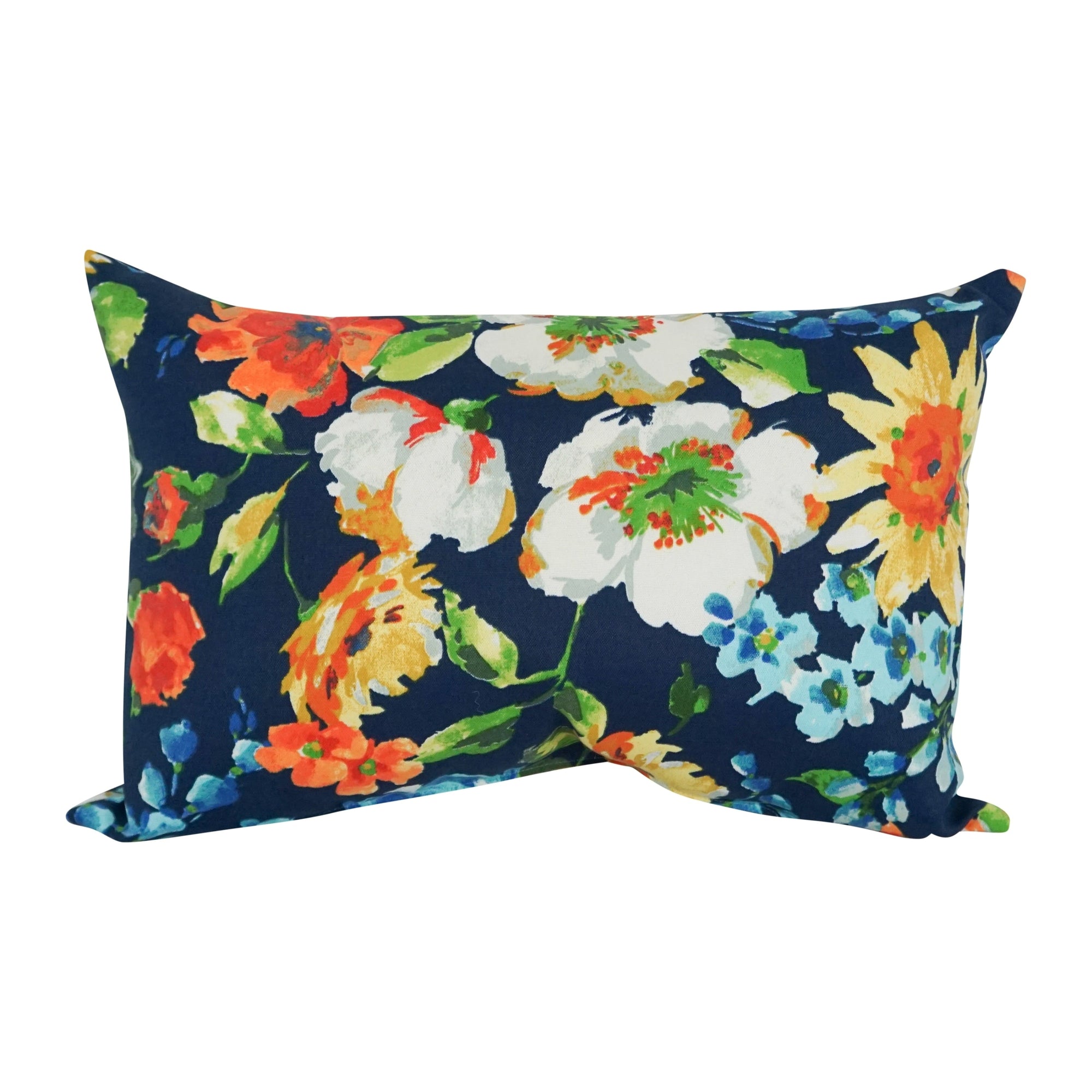 19-inch by 11-inch Outdoor Throw Pillows (Set of 2, Multiple Patterns) - 19 x 11