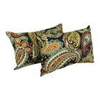19-inch by 11-inch Outdoor Throw Pillows (Set of 2, Multiple Patterns) - 19 x 11
